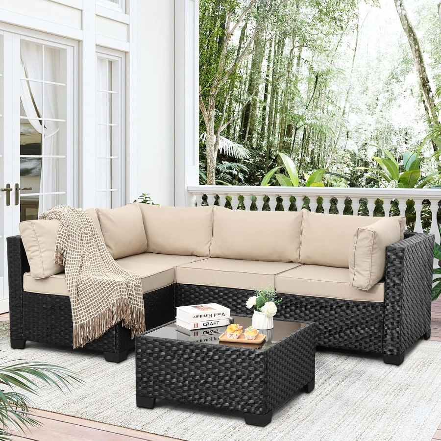 Outdoor Furniture Metal Chairs - Juego de muebles de exterior para