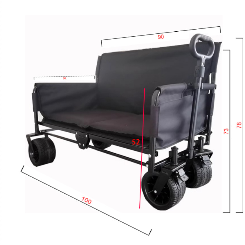 Carrito Plegable Multifunciona - Outdoor Furniture Metal reseña y precio